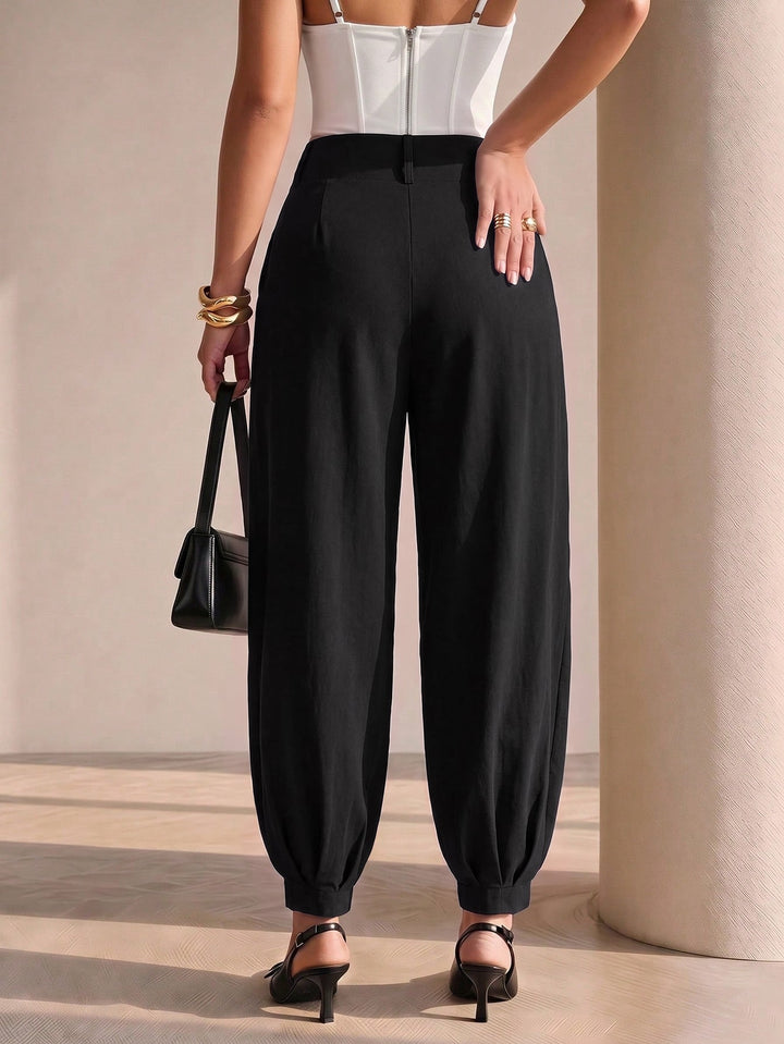 Pantaloni SHEIN, negru