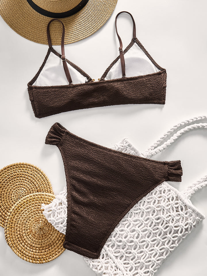 Set bikini SHEIN, maro