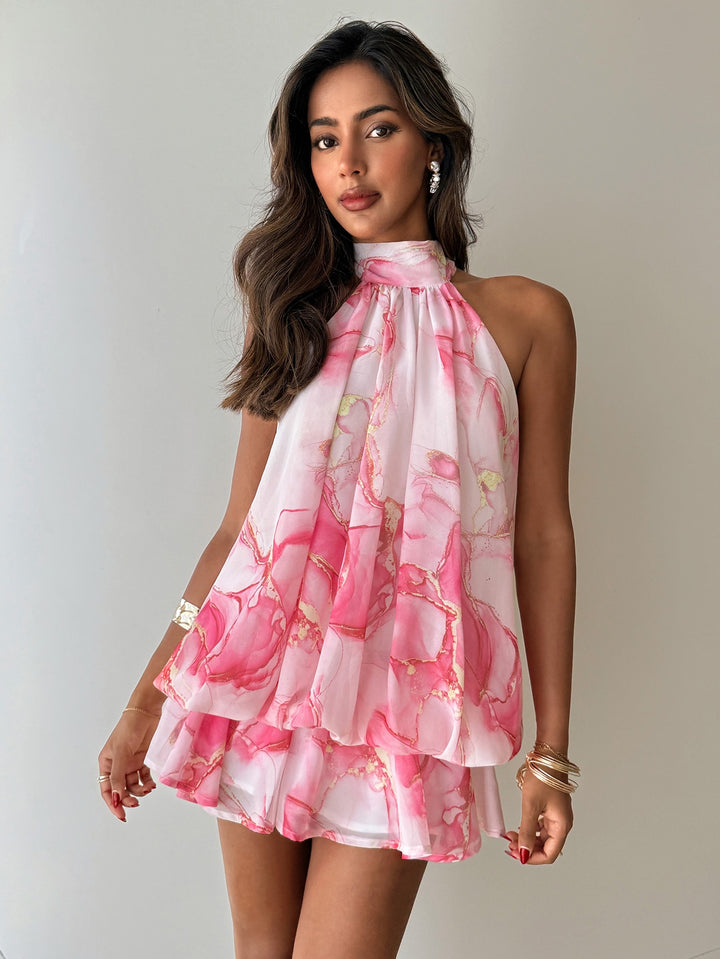 Rochie mini SHEIN, roz