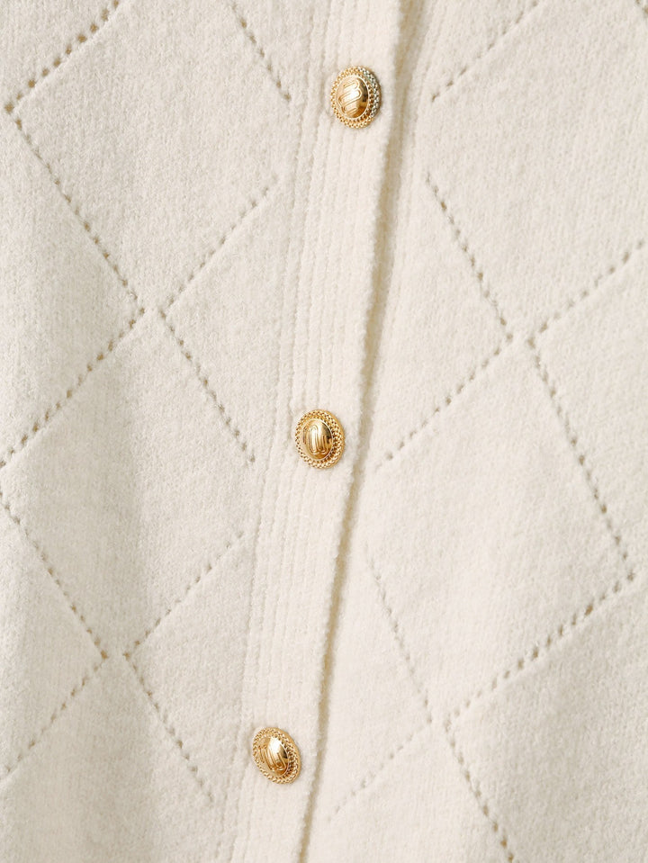 Cardigan SHEIN, alb