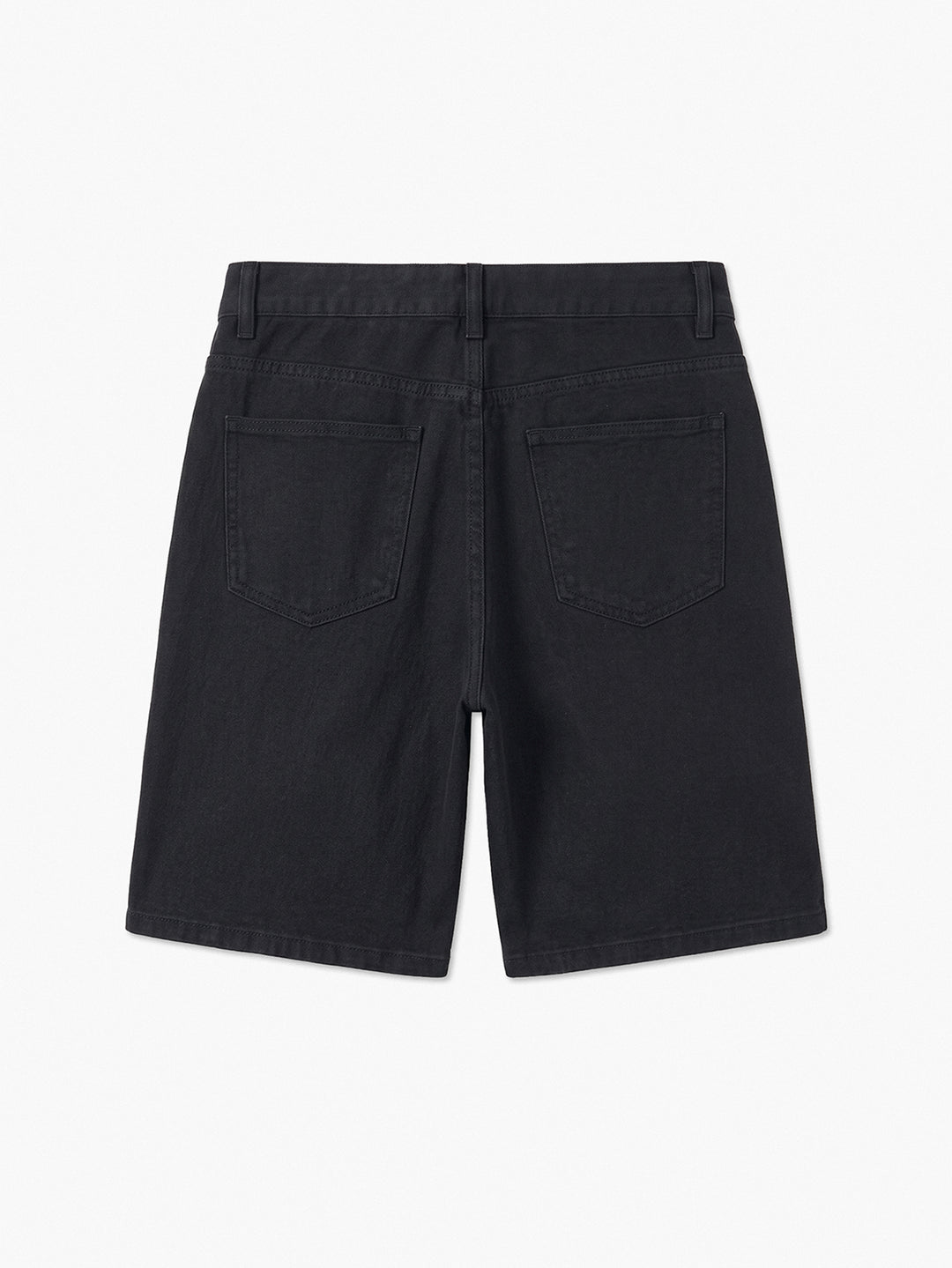 Pantaloni scurți de blugi SHEIN, negru