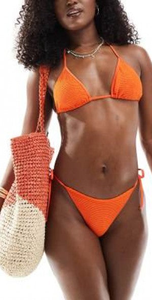Sutien de baie FREE SOCIETY, portocaliu