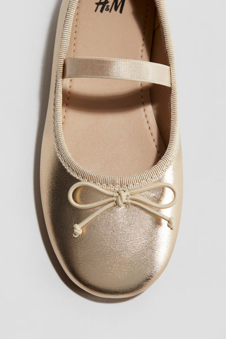 Balerini H&M, auriu