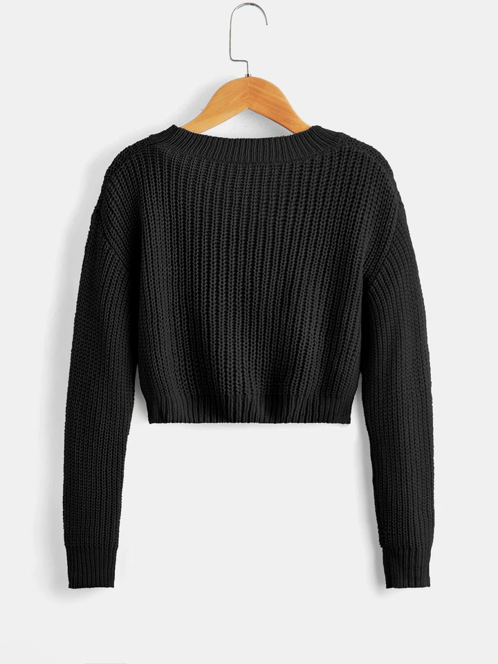Pulover SHEIN, negru