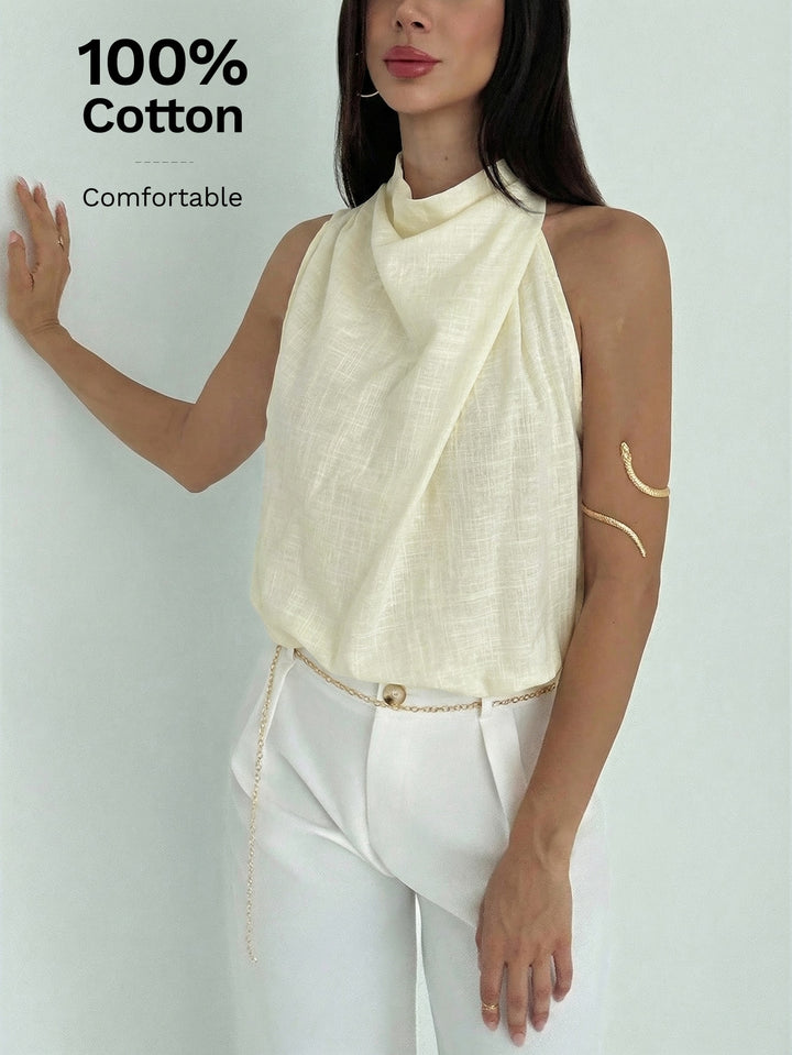 Top SHEIN, portocaliu
