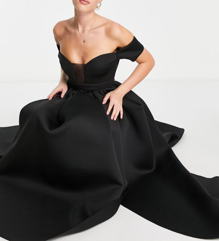Rochie maxi Asos, negru