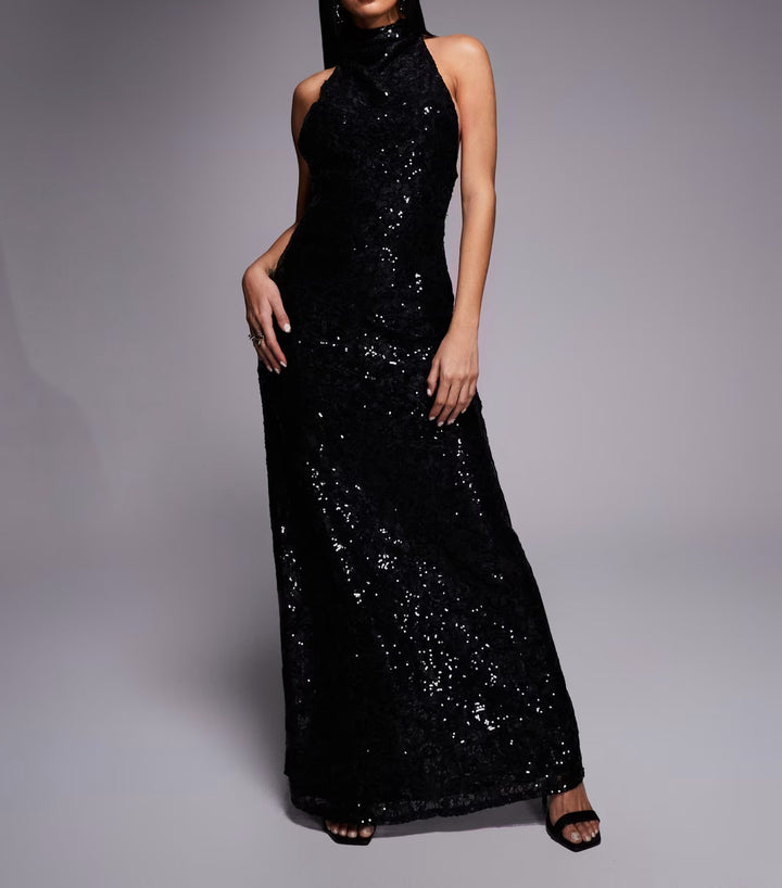 ASOS occasion dress, black