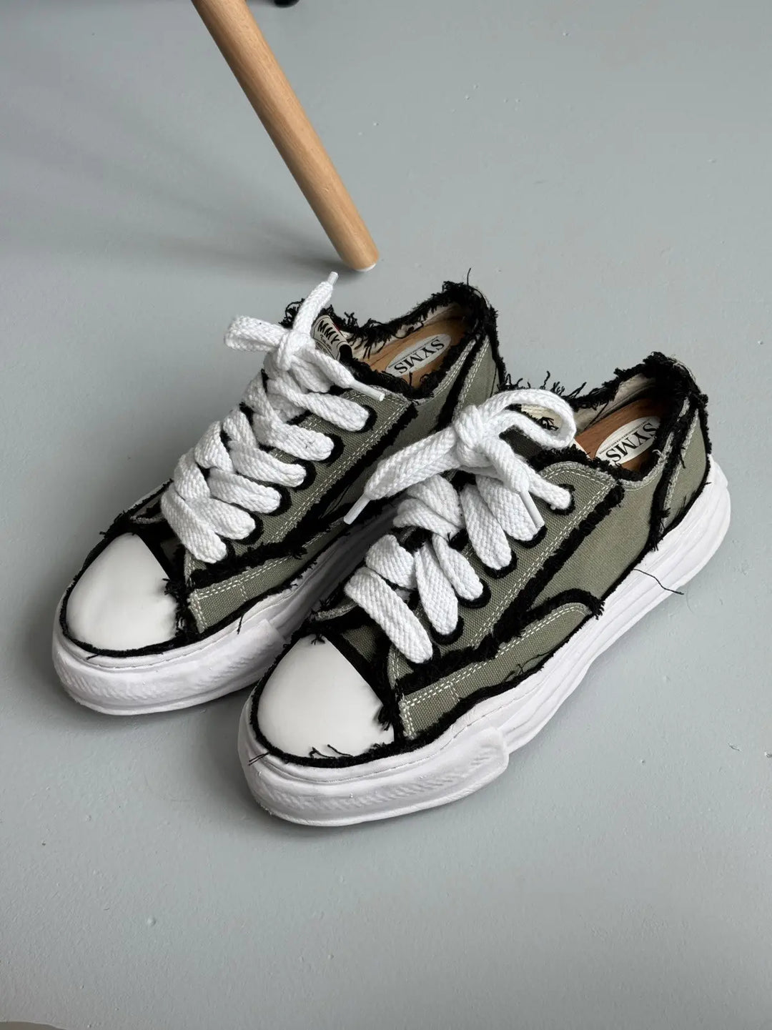 Pantofi sport MAISON MIHARA YASUHIRO, verde