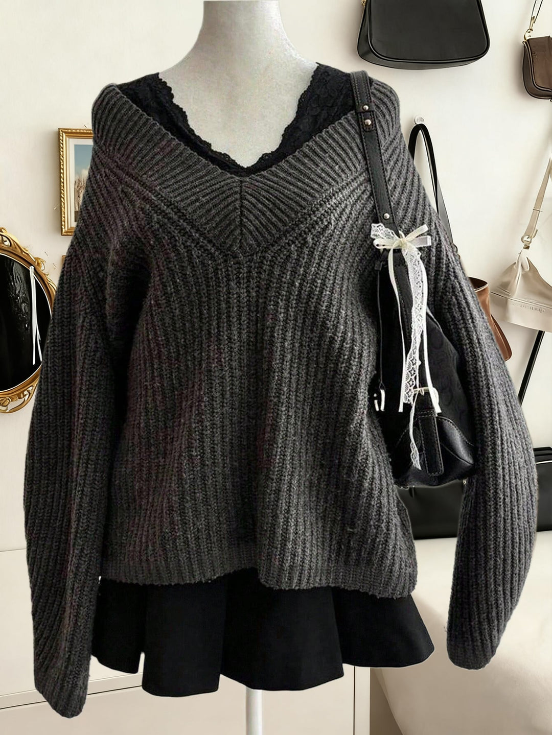 Pulover SHEIN, mix culori