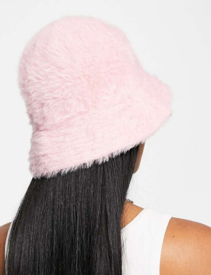 ASOS beret, pink