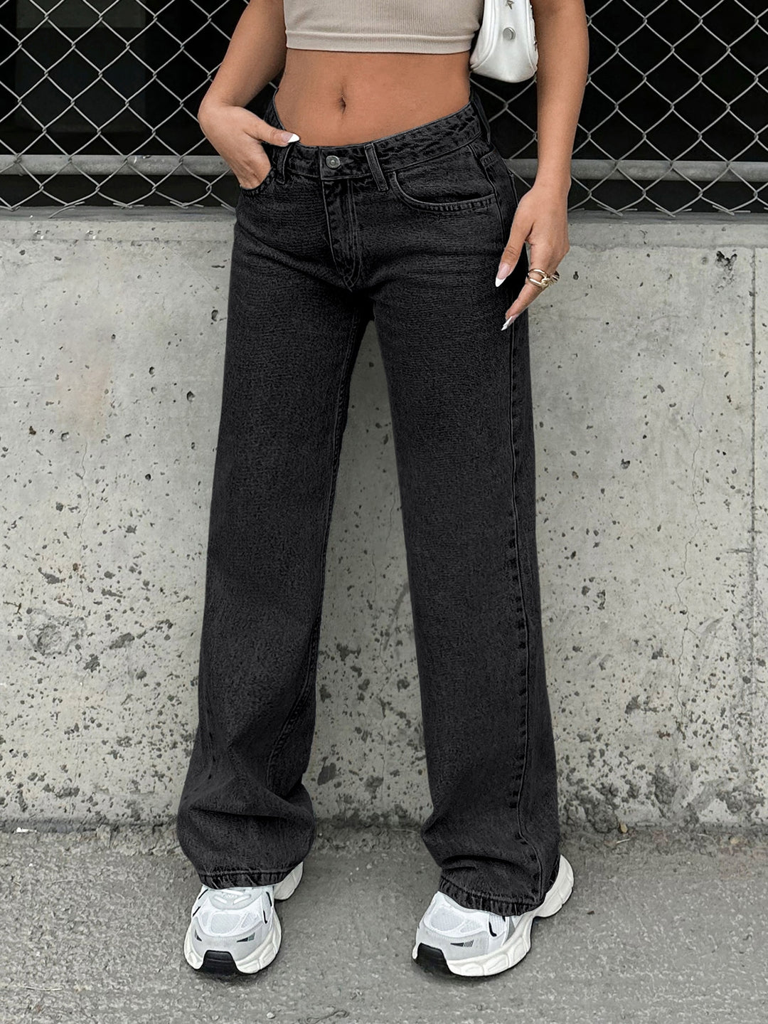 Jeans SHEIN, negru