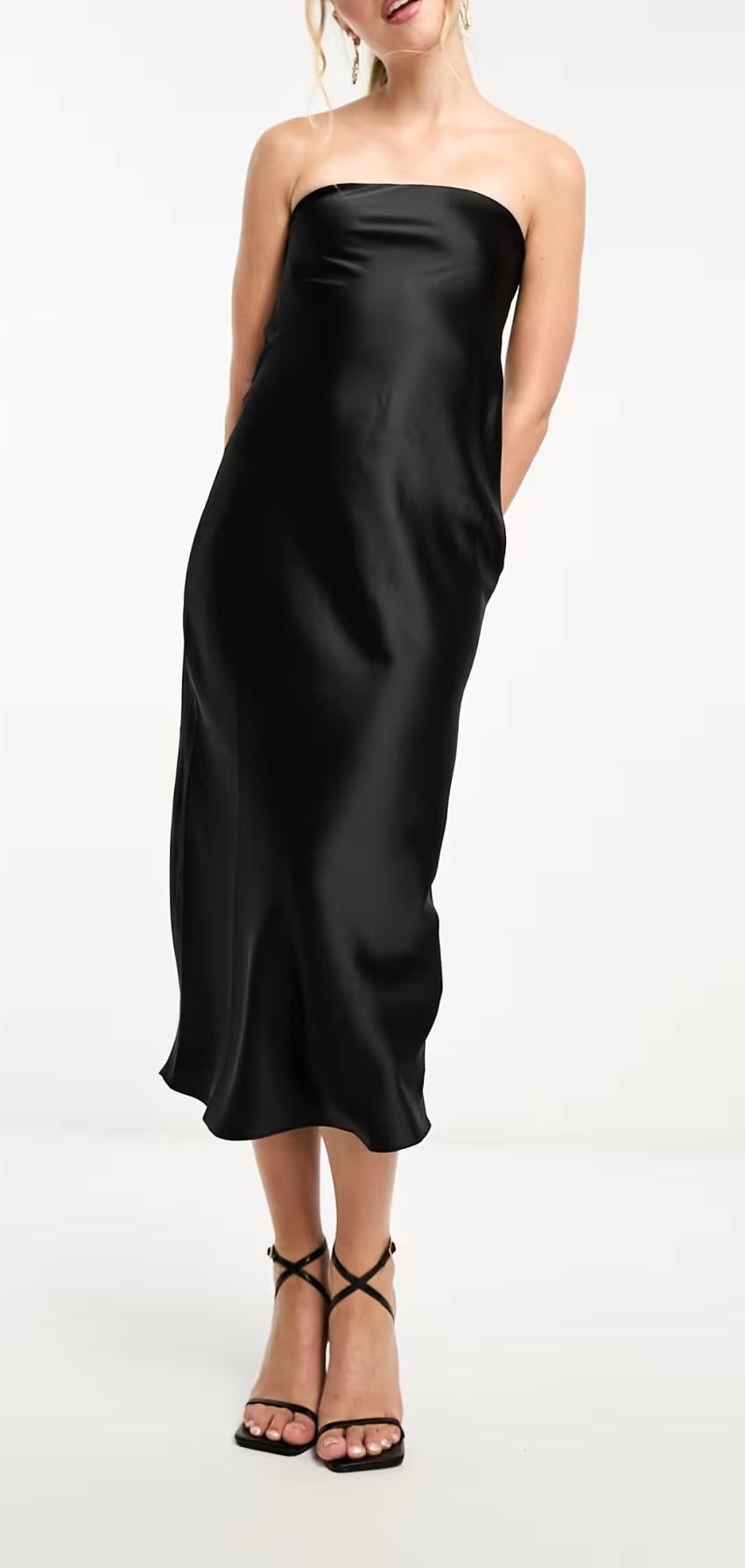 Rochie midi Miss Selfridge, negru