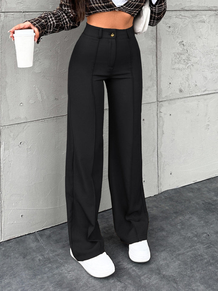 Pantalon SHEIN, negru