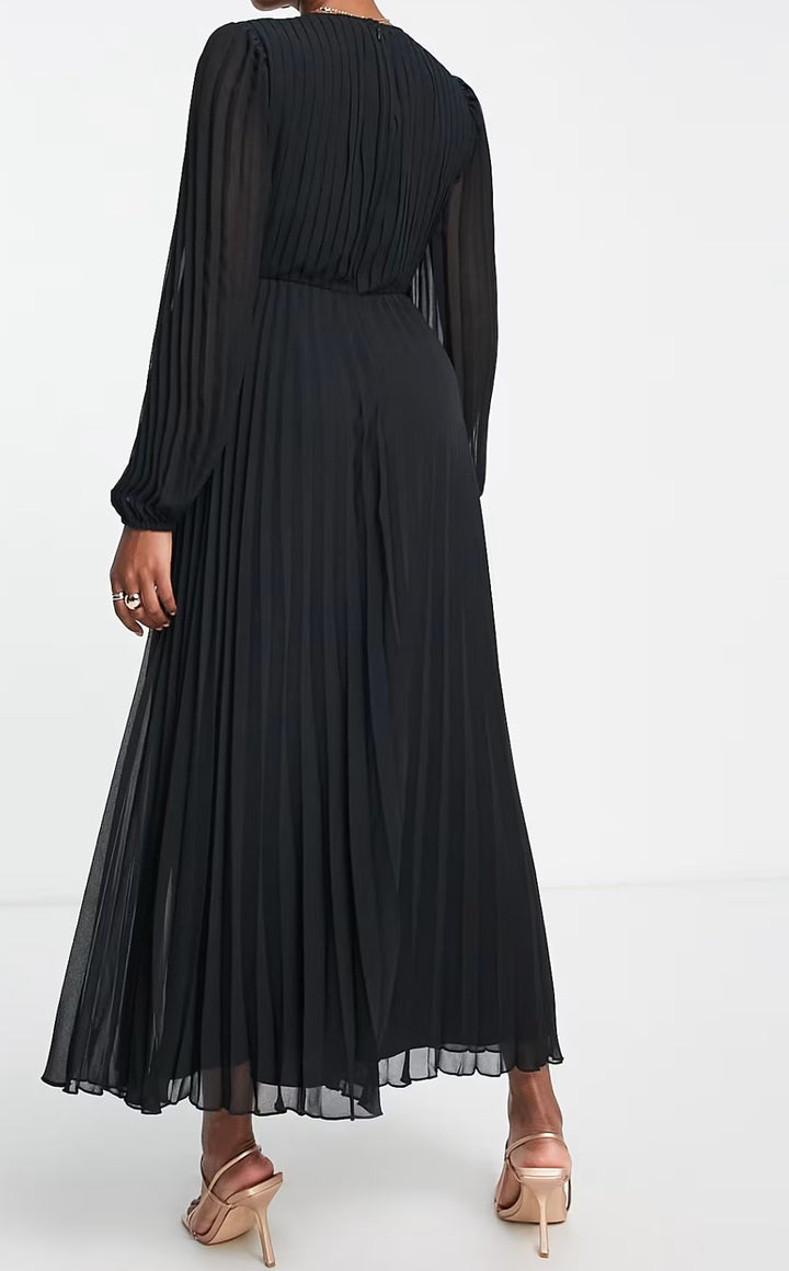 ASOS hosszú ruha, fekete