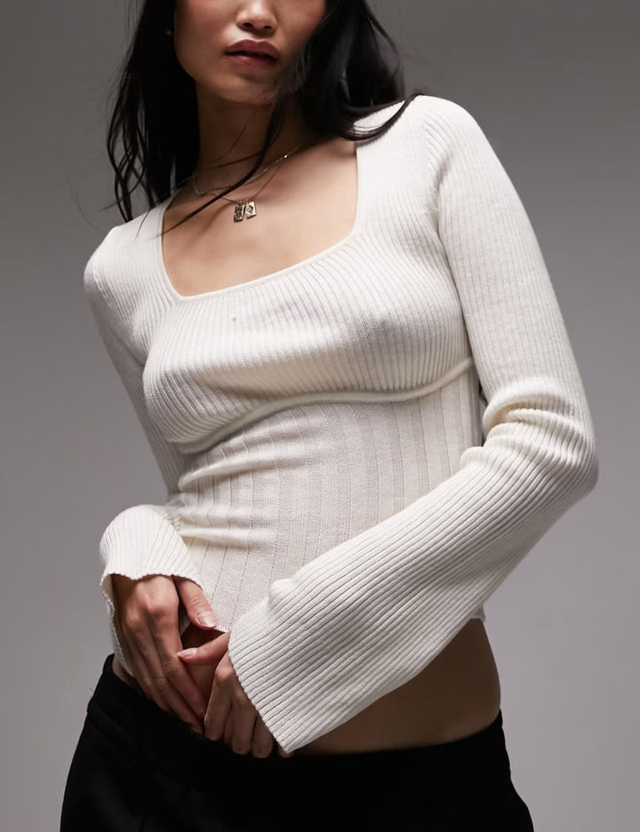 ASOS krémszínű blúz