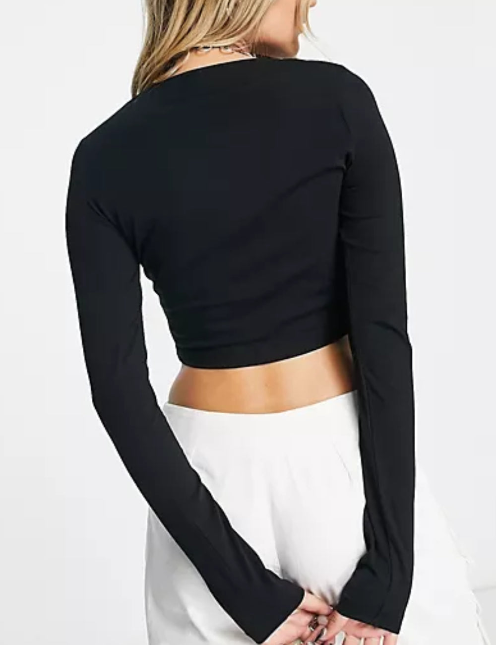ASOS blúz, fekete