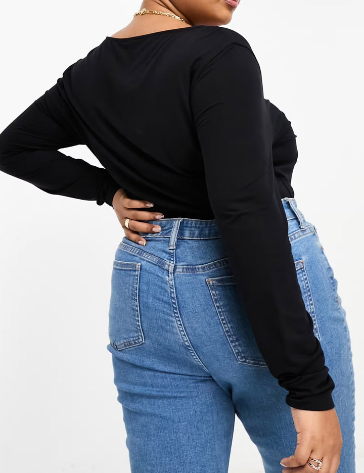 Bluză ASOS, negru