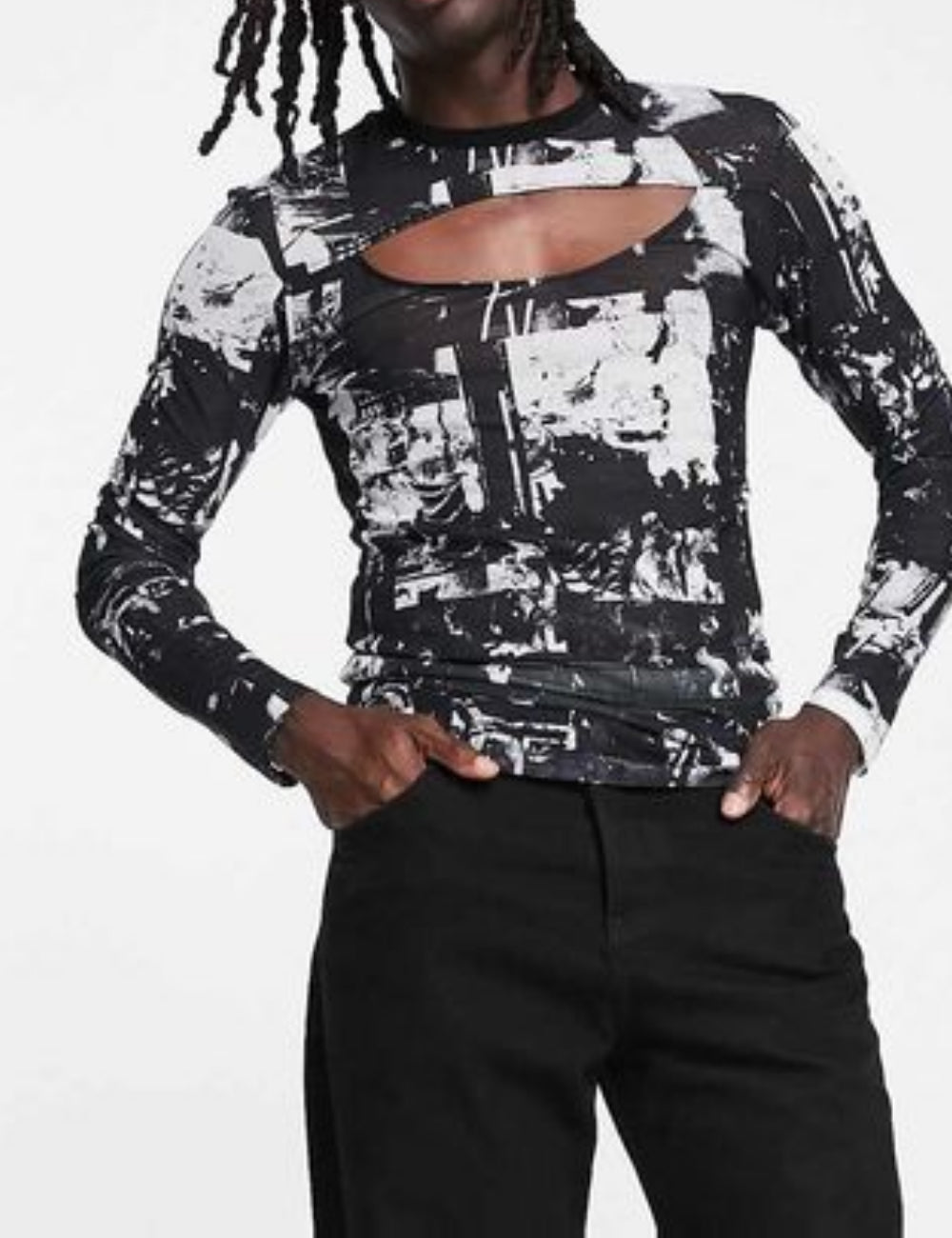 Bluză ASOS, negru