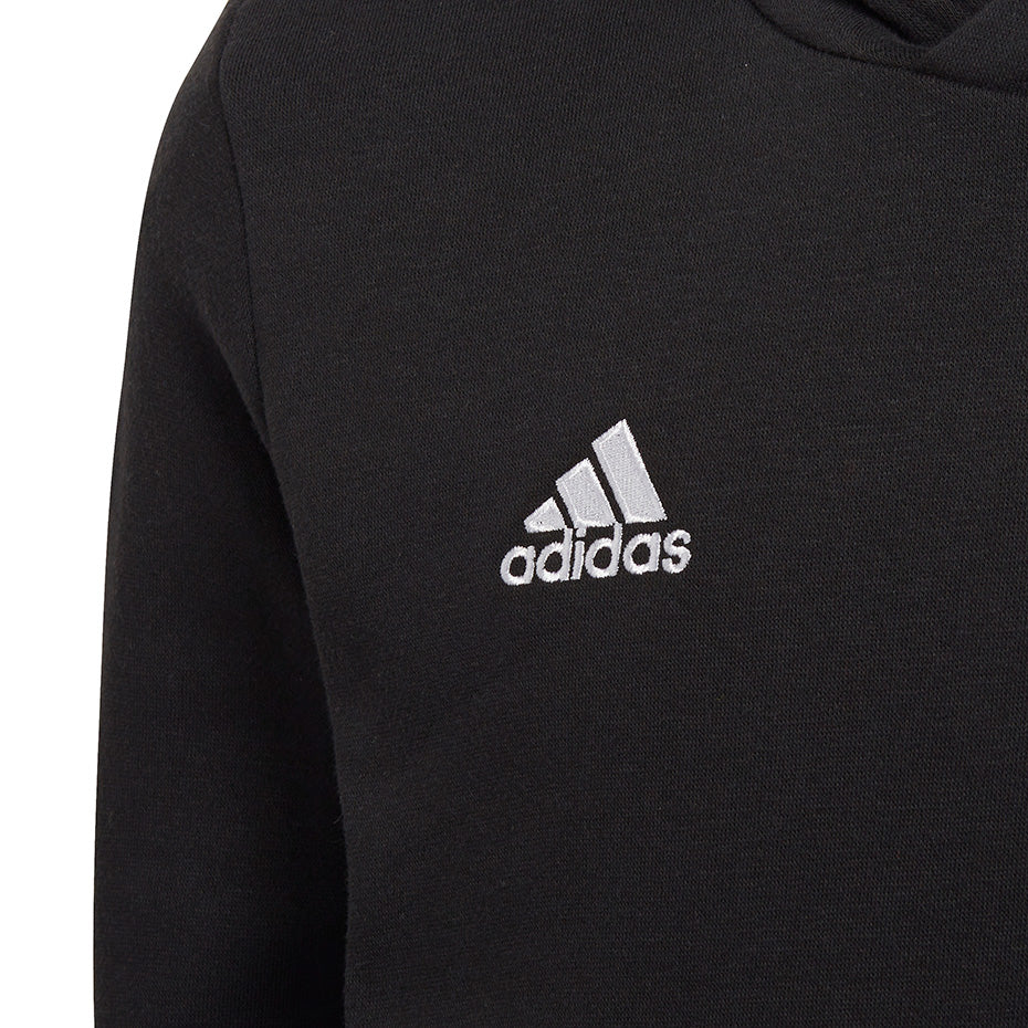 Kapucnis pulóver ADIDAS, fekete
