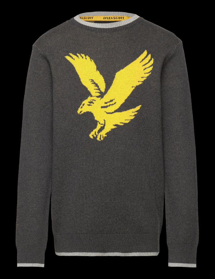 Pulóver Lyle & Scott, szürke
