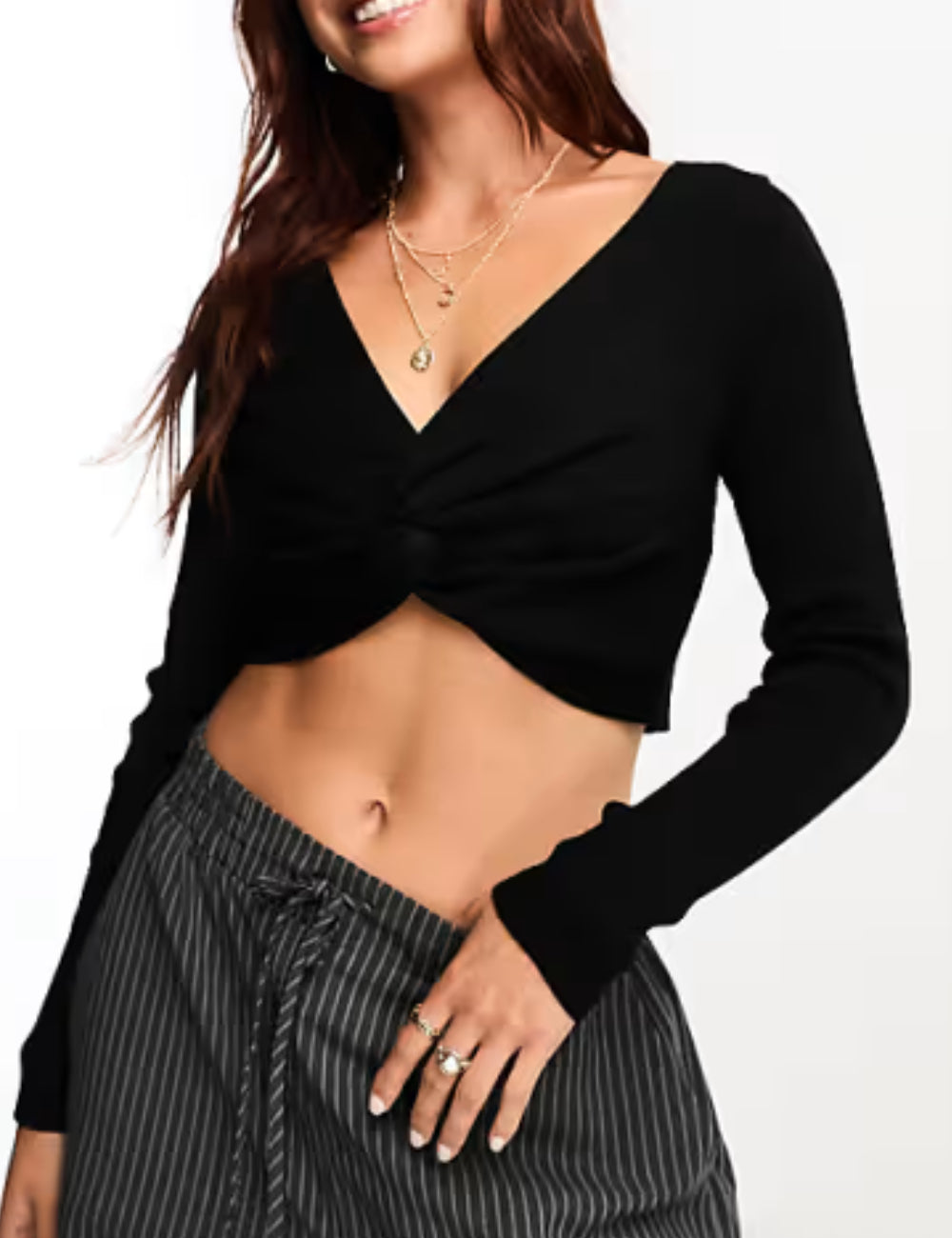 Bluză Miss Selfridge, negru