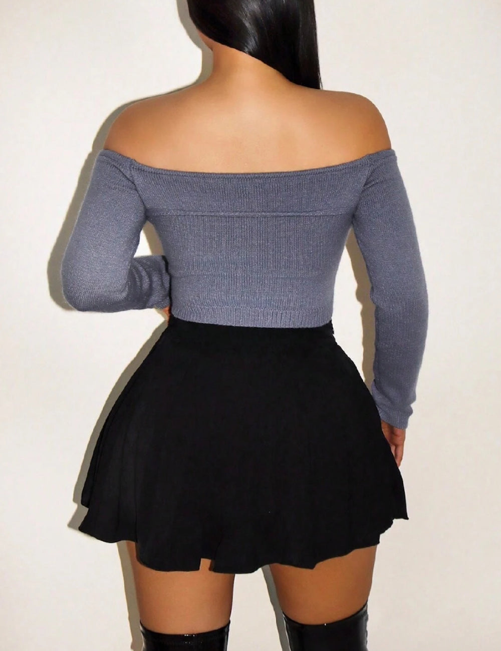 Shein Top, kék