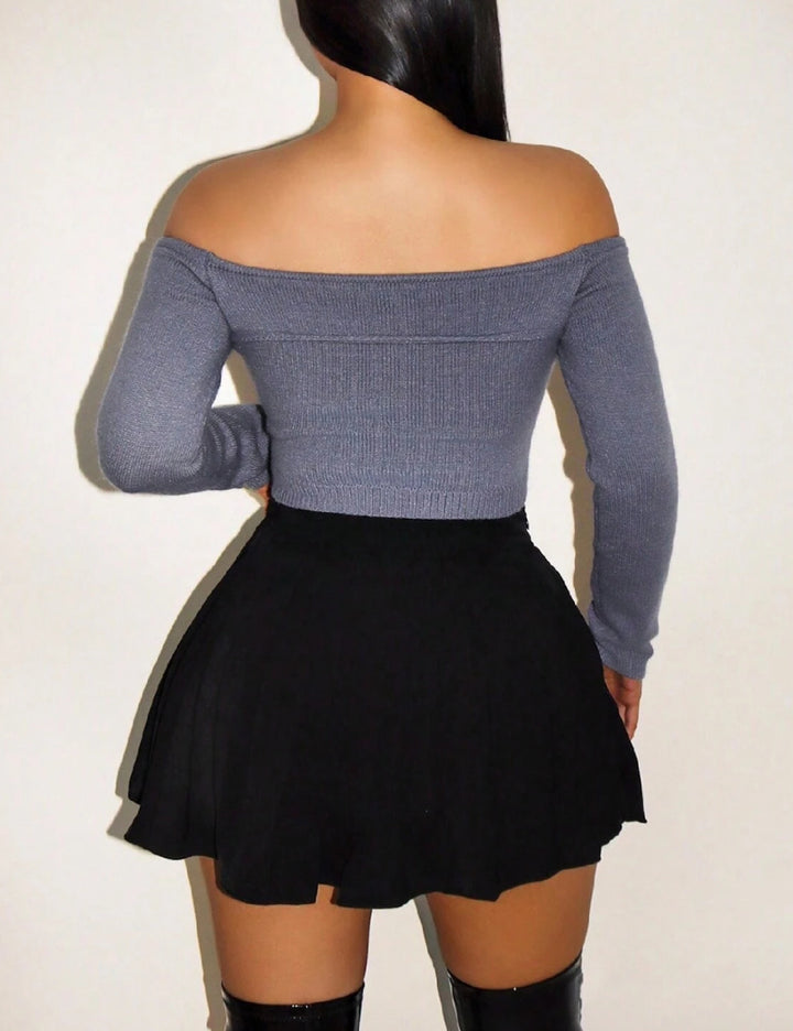 Shein Top, kék