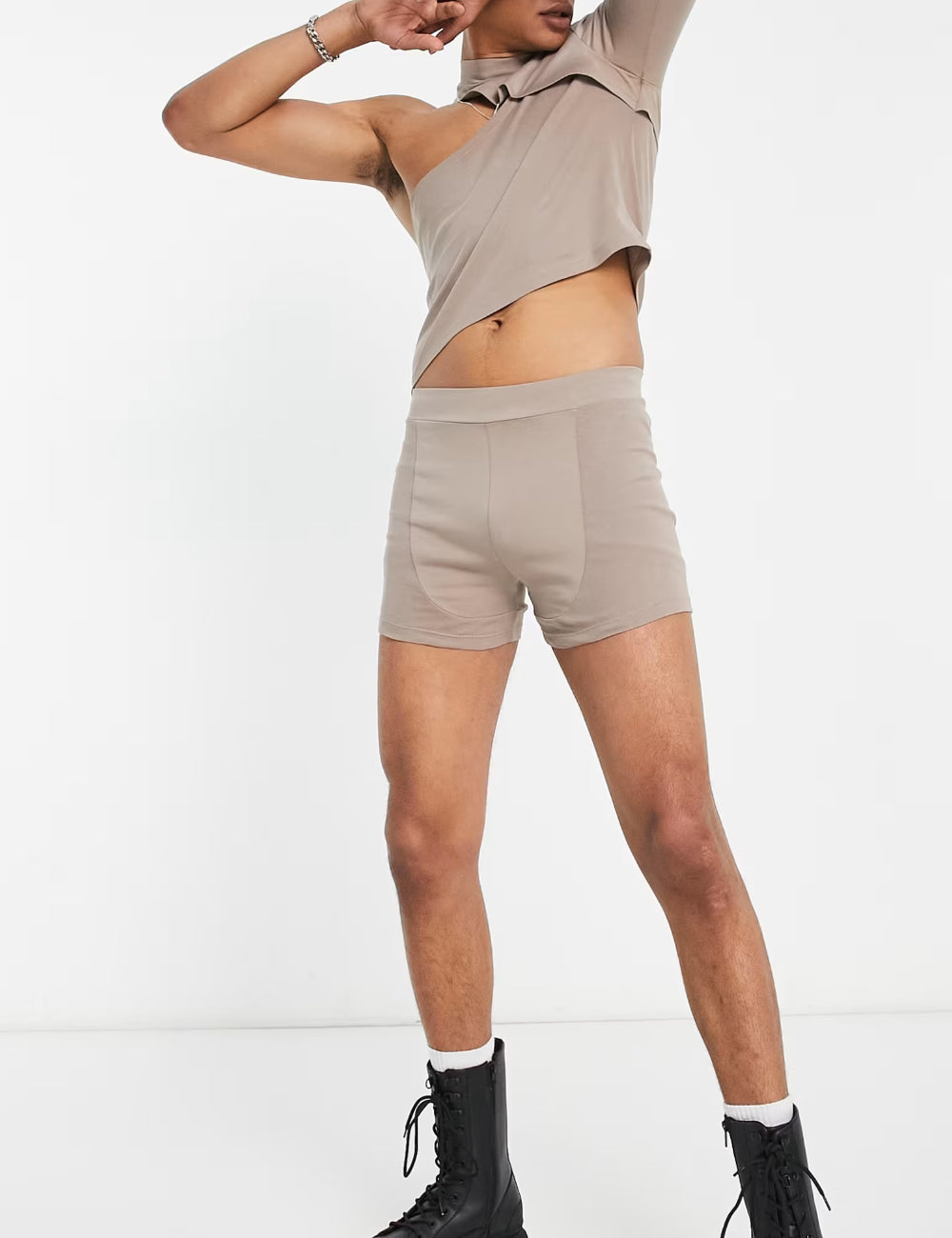 Shein blúz, bézs