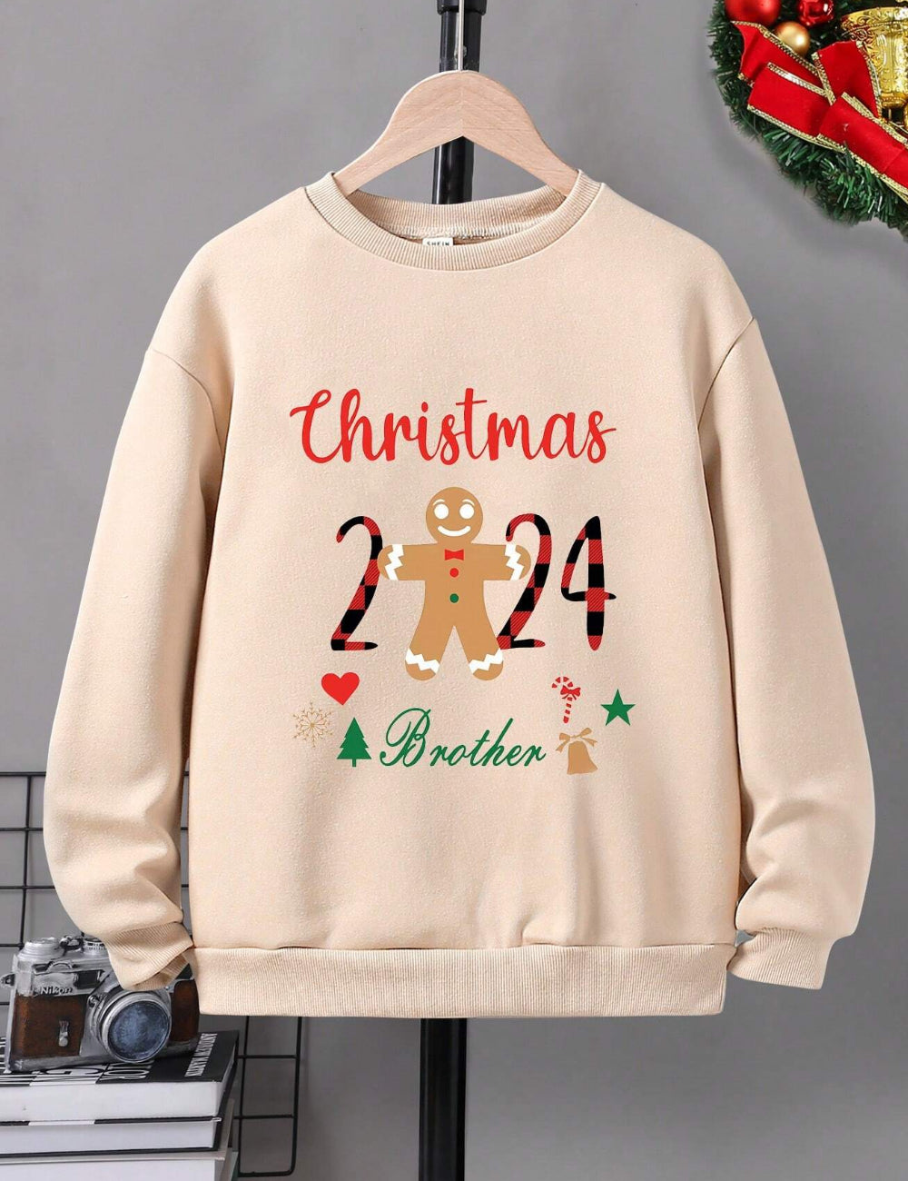 Shein blúz, bézs