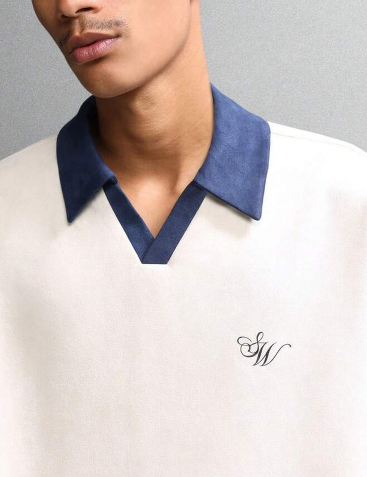 Shein blúz, bézs