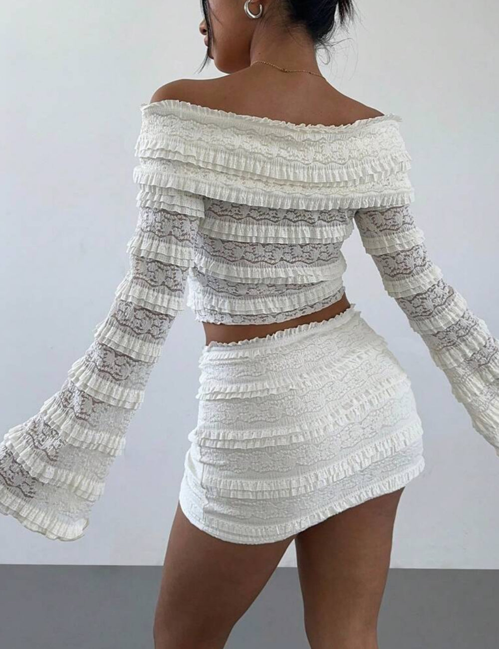Shein blúz, krém