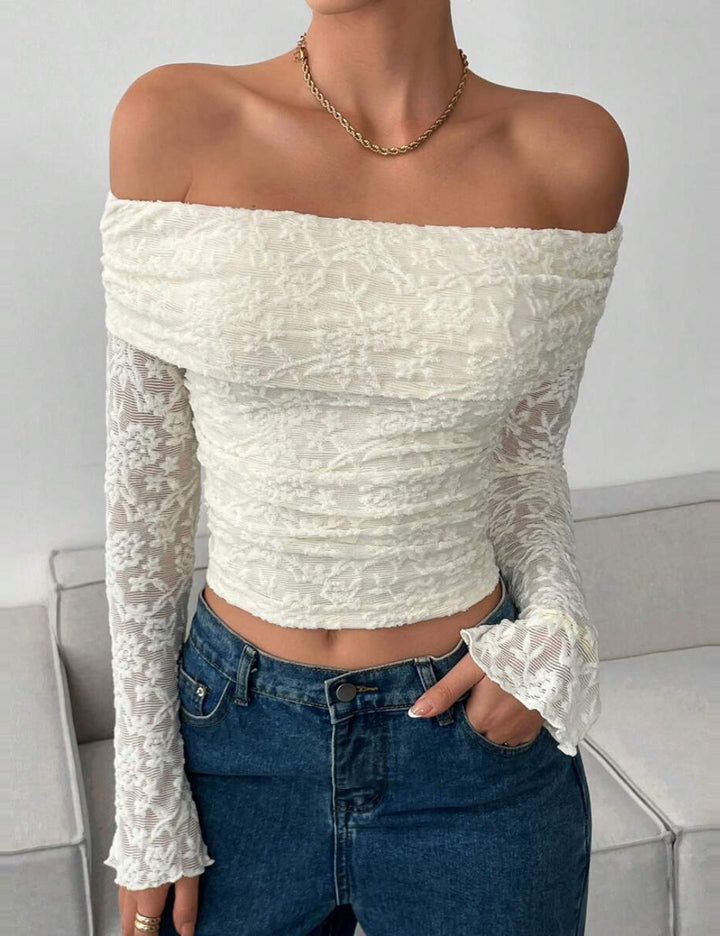 Shein blúz, krém