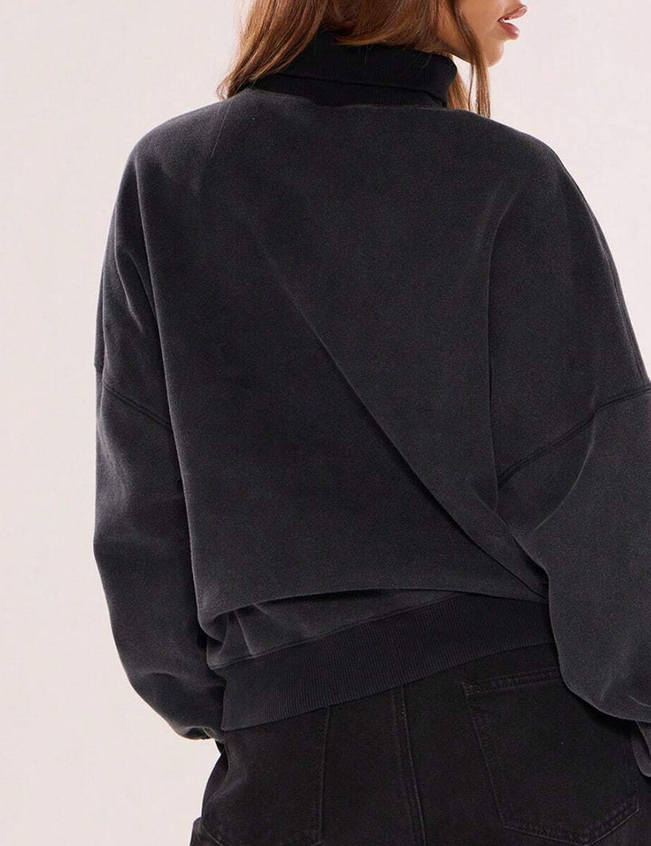 Shein MUSERA blúz, szürke