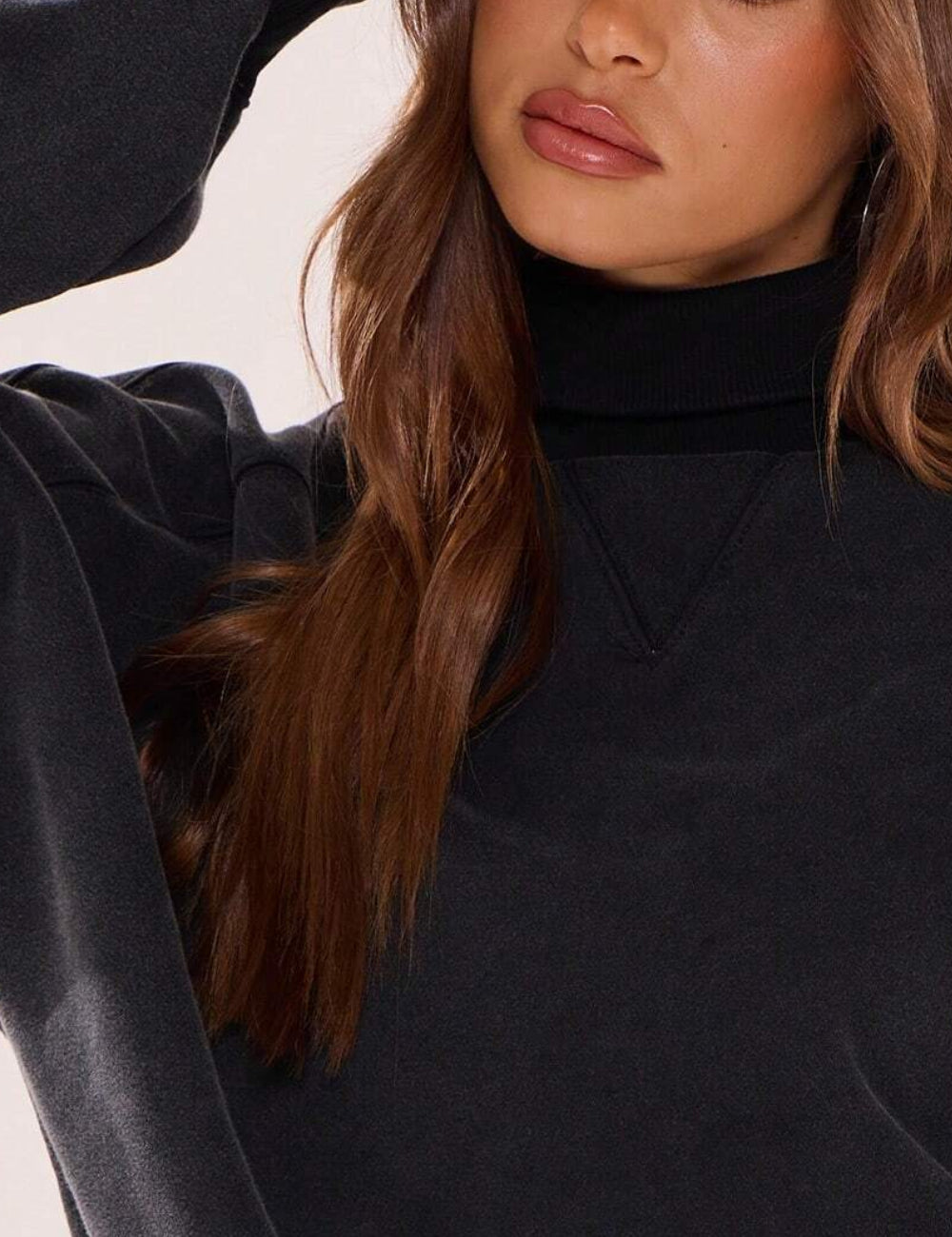 Shein MUSERA blúz, szürke