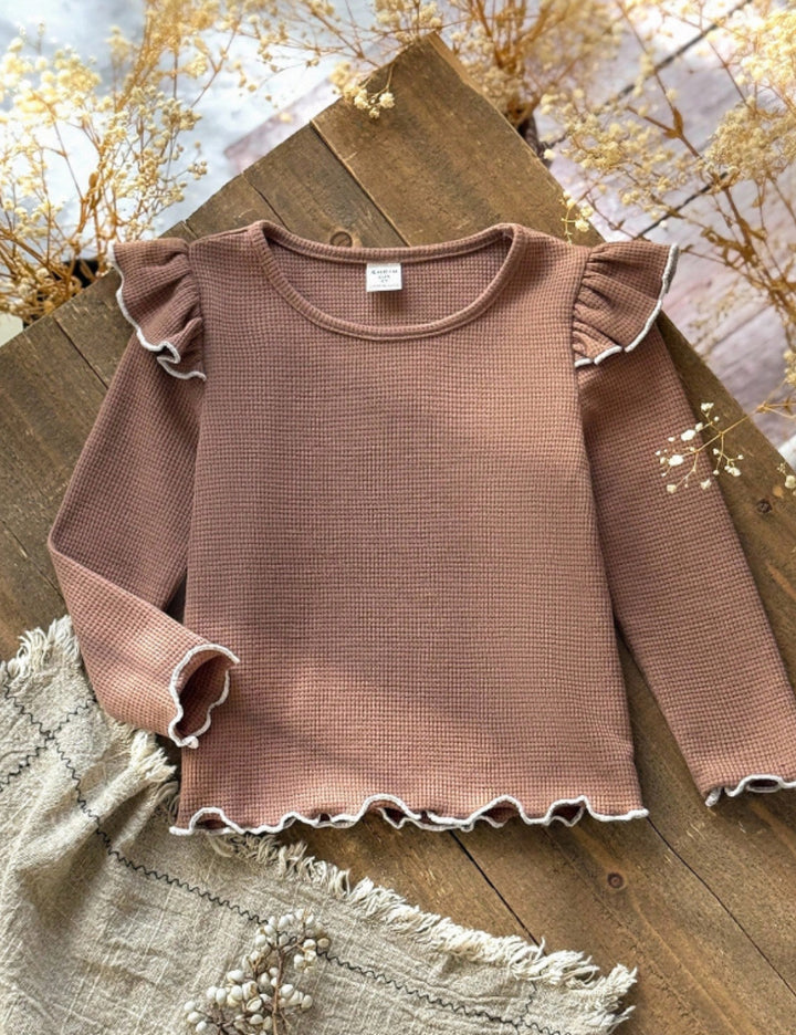 SHEIN barna blúz