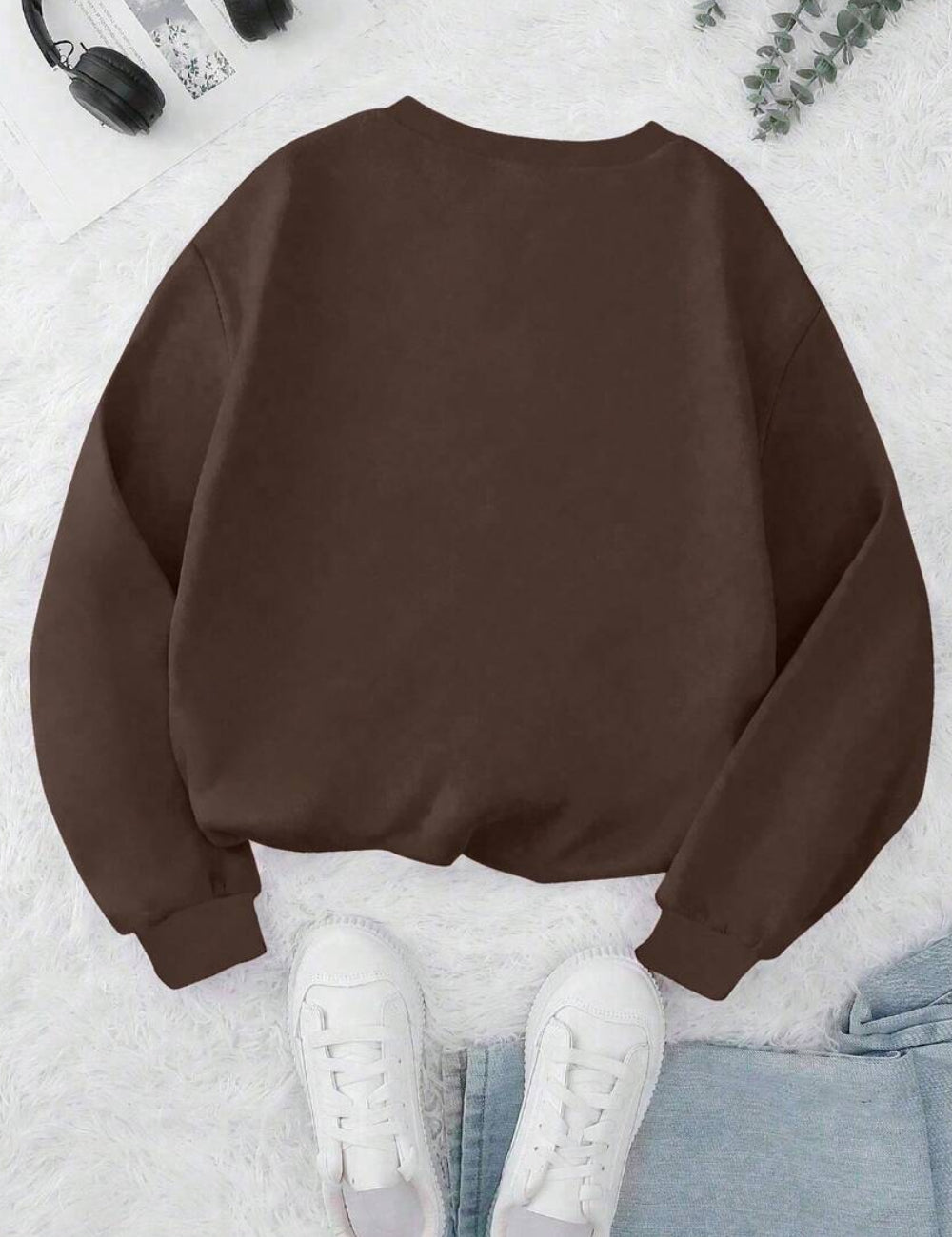 Shein barna blúz