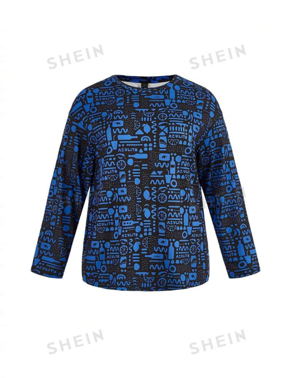 Bluză Shein Curve+, mix culori