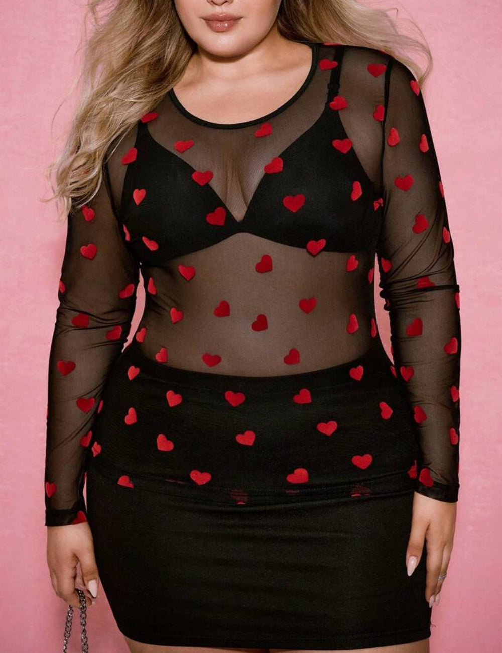 Shein Curve+ blúz, vegyes színek