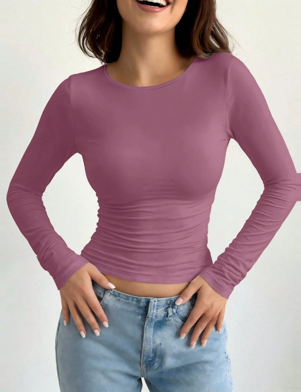 Shein felső, lila