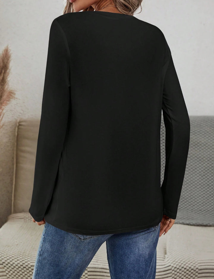 Shein blúz, fekete