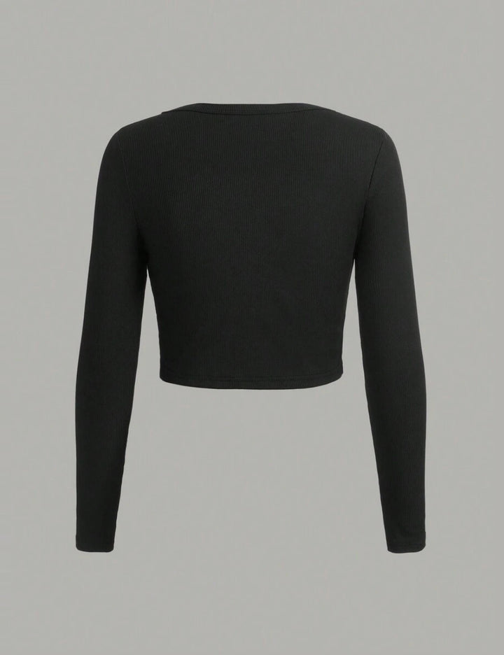 Shein blúz, fekete