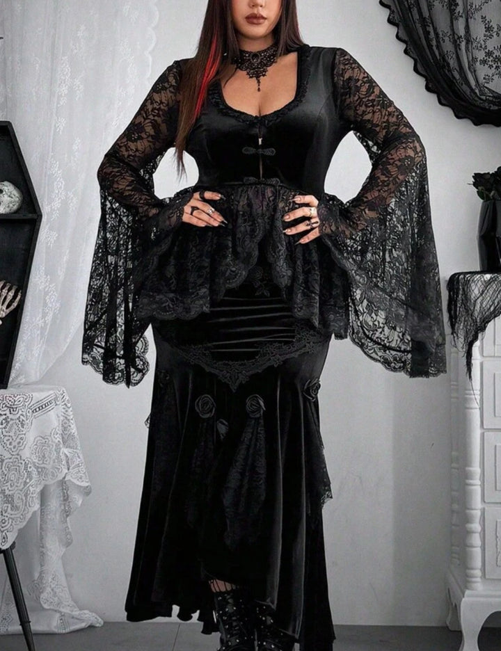 Bluză Shein Curve+, negru