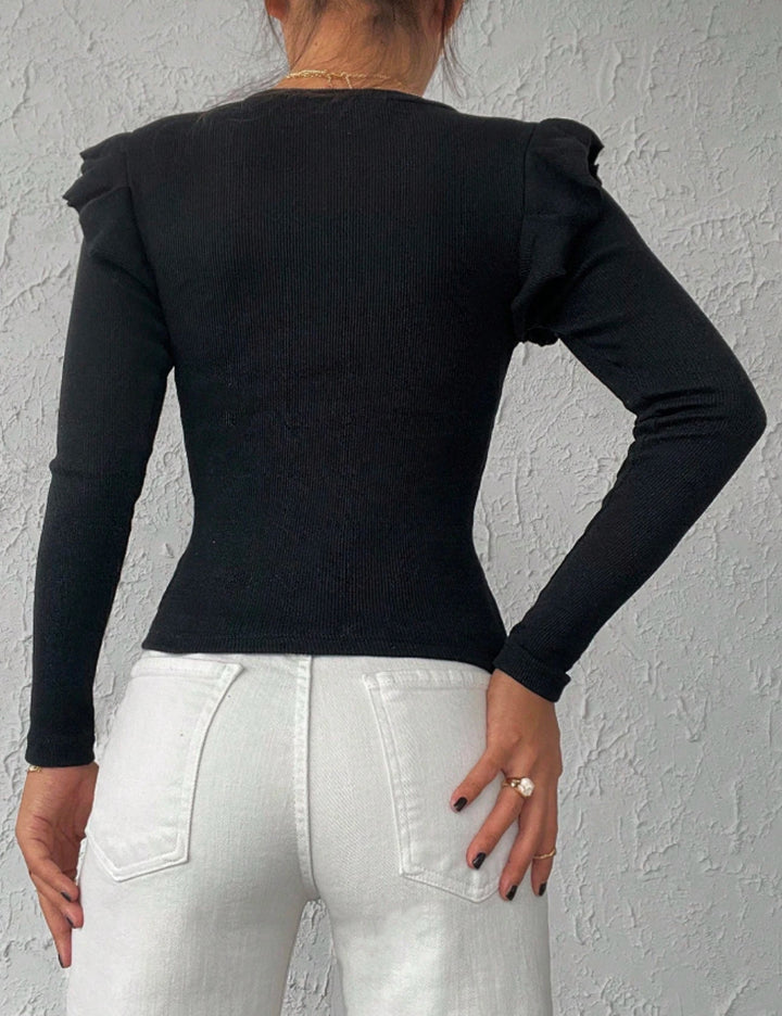 Shein Blúz, Fekete