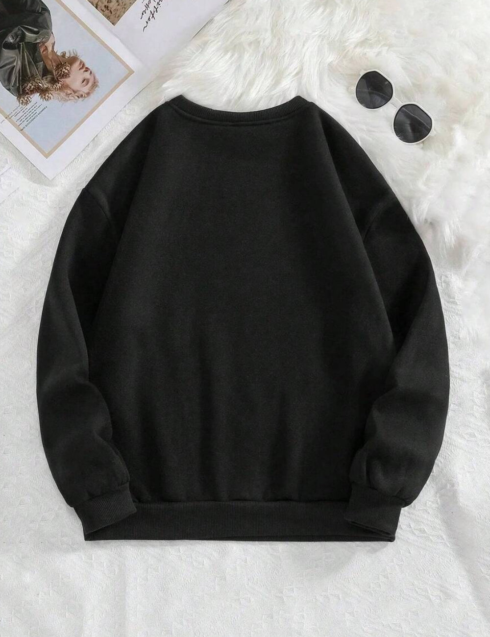 Shein blúz, fekete