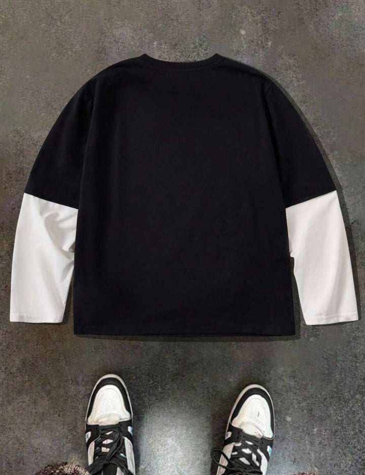 Shein blúz, fekete