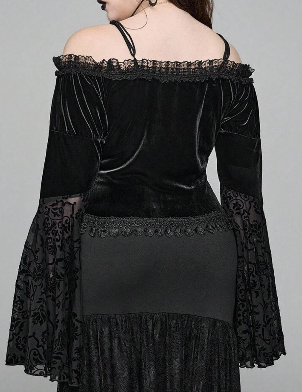 Bluză Shein Curve+, negru