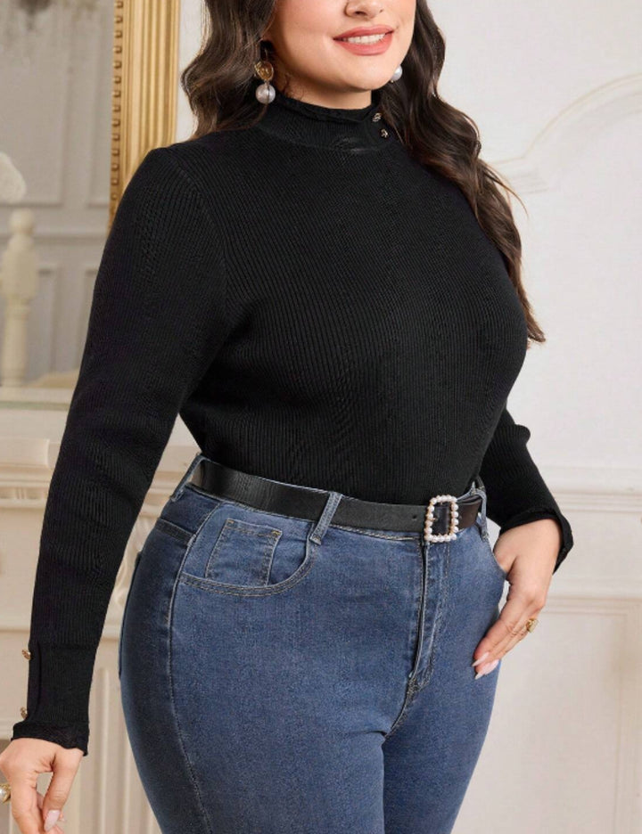 SHEIN blúz, fekete