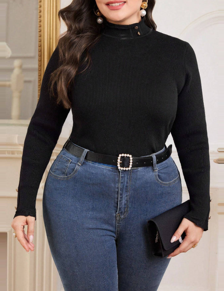 SHEIN blúz, fekete