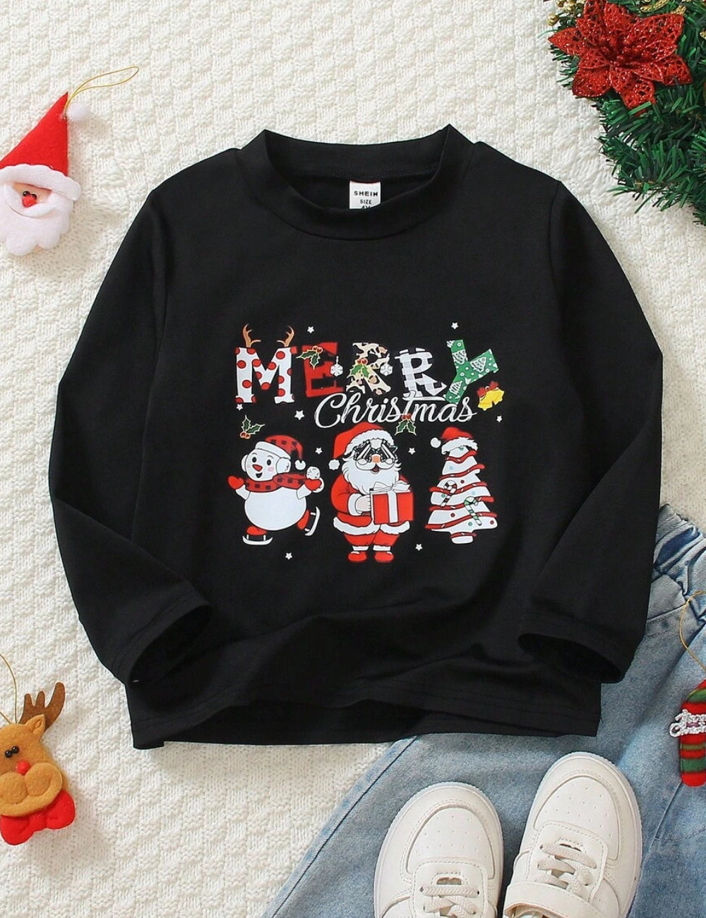 Shein blúz, fekete
