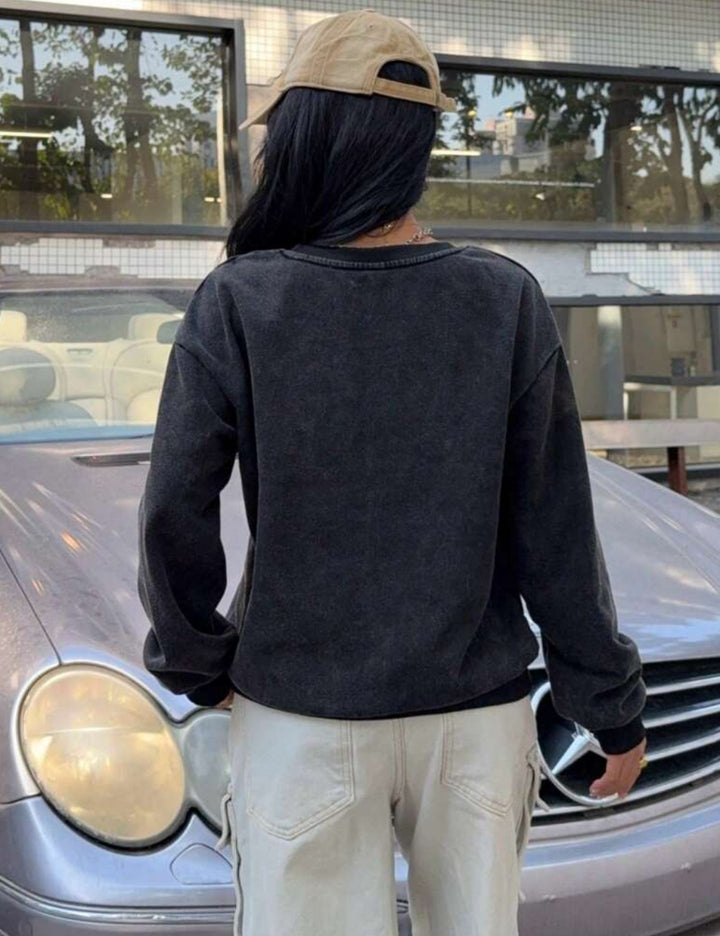 Shein blúz, fekete